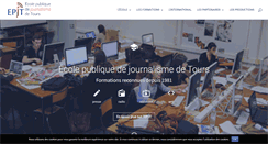 Desktop Screenshot of epjt.fr